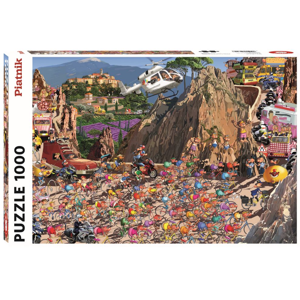 Пазл PIATNIK Велогонки 1000 ел (PT-548246) Пазл PIATNIK Велогонки 1000 ел (PT-548246)