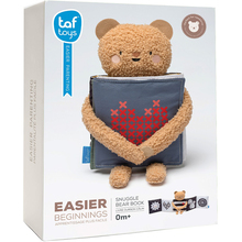 Развивающая книжка-раскладушка 2-в-1 TAF TOYS Объятия медвежонка (13795)