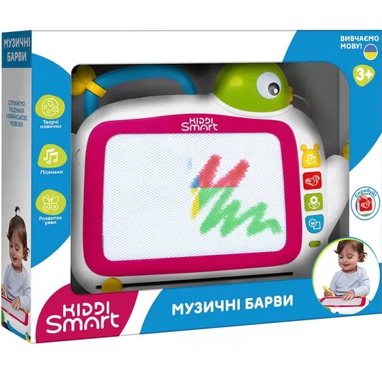 Магнитная доска KIDDI SMART Музыкальные цвета (DM909-UA) Возраст от 3 лет