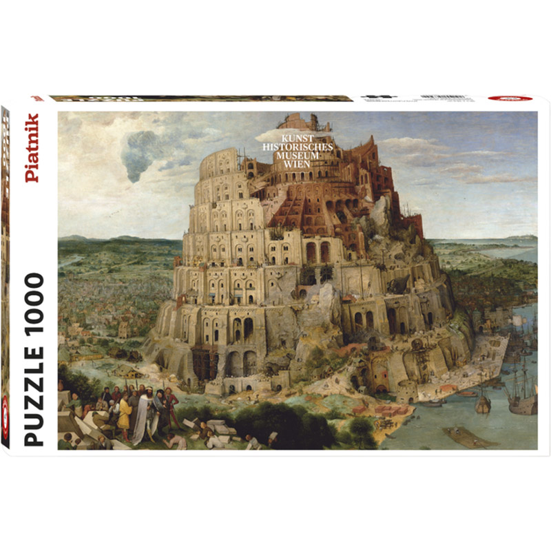 Пазл PIATNIK Вавілонська вежа Пітер Брейгель 1000 елементів (PT-563942)