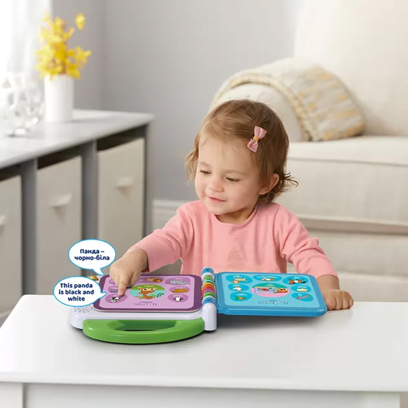 Розвиваюча іграшка VTECH Англо-український словник - 100 слів (80-601576) Предмет вивчення лінгвістика (іноземна мова)