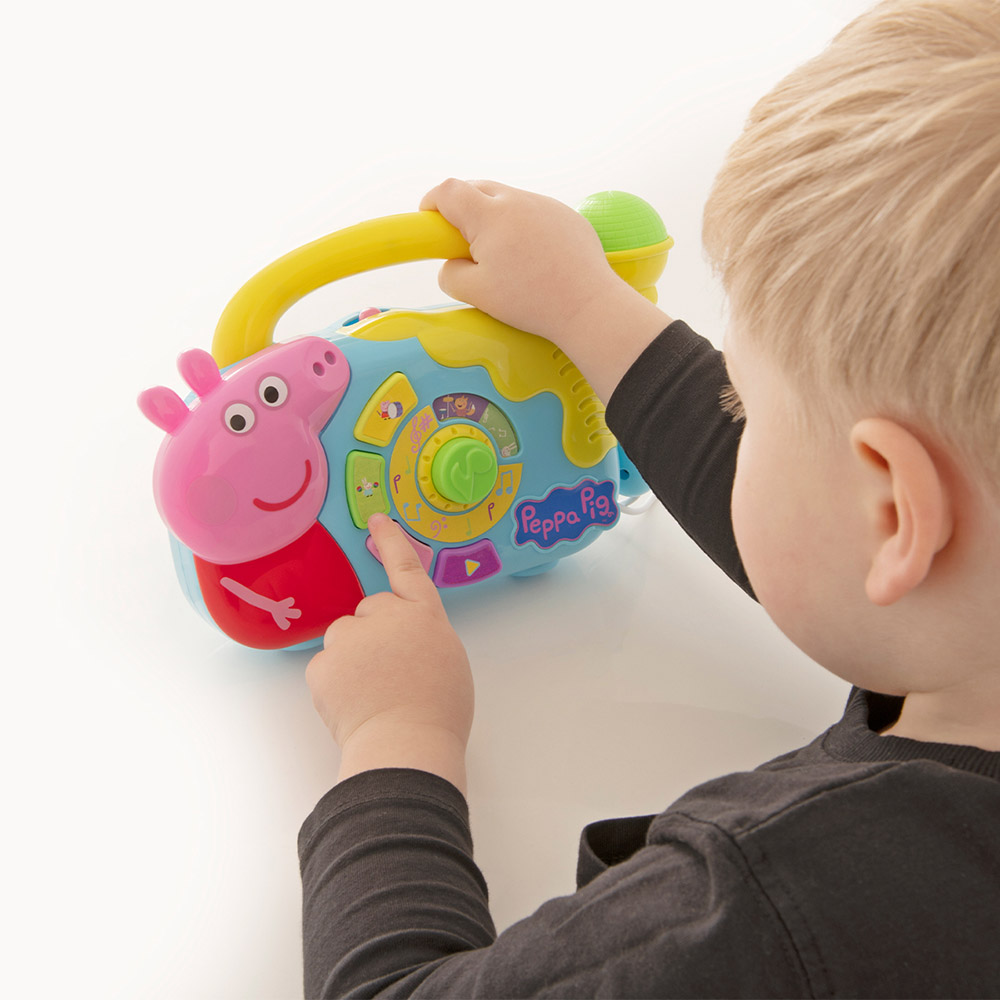 Внешний вид Музыкальная игрушка PEPPA PIG Бумбокс Пеппы (1684914)