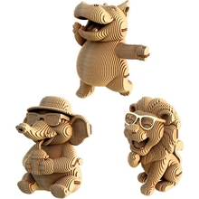 3D пазл CARTONIC SAFARI TRIO 276 эл (CARTTRIOSAF)