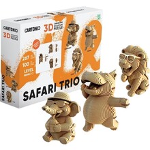 3D пазл CARTONIC SAFARI TRIO 276 эл (CARTTRIOSAF)