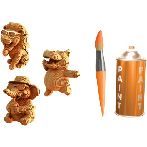 В интернет магазине 3D пазл CARTONIC SAFARI TRIO 276 эл (CARTTRIOSAF)