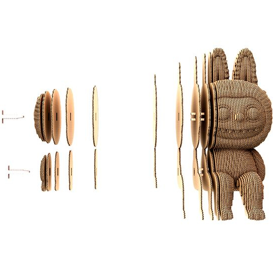 3D пазл CARTONIC BUBOO TRIO 237 ел (CARTTRIOBUBOO) Предмет вивчення логіка