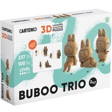 3D пазл CARTONIC BUBOO TRIO 237 ел (CARTTRIOBUBOO)