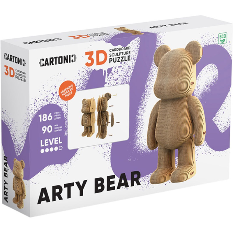 Фото 3D пазл CARTONIC 3D Puzzle Arty Bear (CARTARTBEAR)