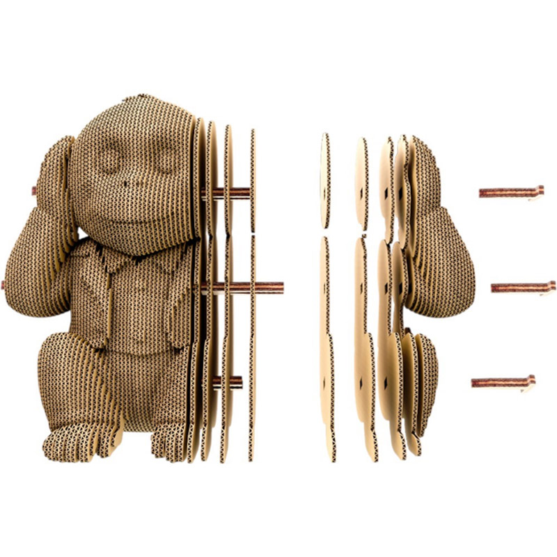 3D пазл CARTONIC 3D Puzzle Monkeys Trio (CARTTRIOMONK) Пазлы трехмерный