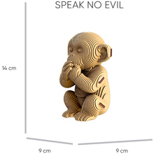 3D пазл CARTONIC 3D Puzzle Monkeys Trio (CARTTRIOMONK)