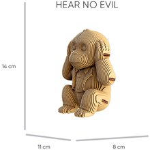 3D пазл CARTONIC 3D Puzzle Monkeys Trio (CARTTRIOMONK)