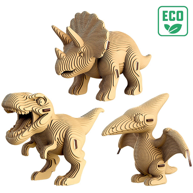3D пазл CARTONIC 3D Puzzle Dinos Trio (CARTTRIODINO) Для кого универсально