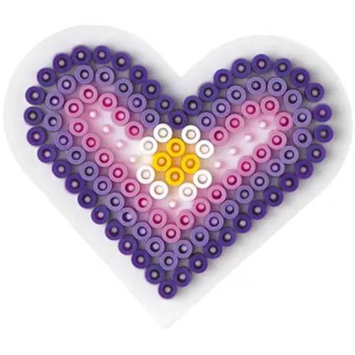Термомозаика HAMA Midi Маленькое сердце 121 элемент (236)