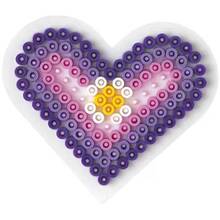 Термомозаика HAMA Midi Маленькое сердце 121 элемент (236)