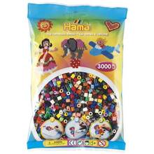 Термомозаика HAMA MIDI Набор цветных бусин 22 цвета 3000шт (201-67)