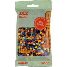 Мозаика HAMA MIDI 1000 шт 10 цветов (HM-190-197)