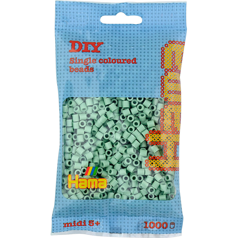 Мозаика HAMA MIDI 5+ 1000 шт Gray/Green (HM-207-101)