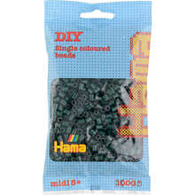 Мозаика HAMA MIDI 5+ 1000 шт Dark Green (HM-207-28)