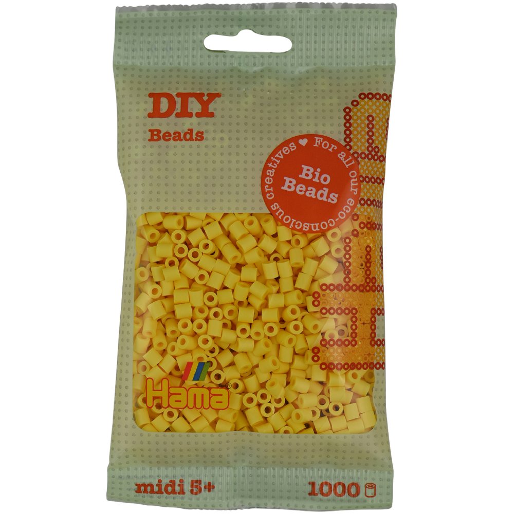Термомозаика HAMA Набор светло-желтых бусин MIDI BIO 1000 шт (HM-190-103)