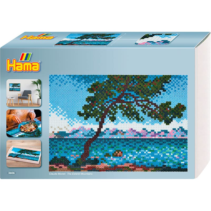 Мозаїка HAMA MIDI Мистецтво Клод Моне 10000 шт (HM-3606) Для кого універсально