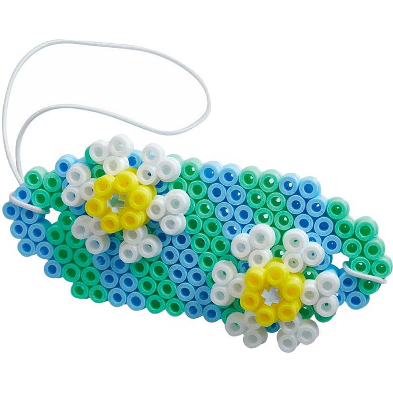 Мозаїка HAMA MIDI Модні прикраси Квіти зі скринькою 2400 шт (HM-3707) Для кого універсально