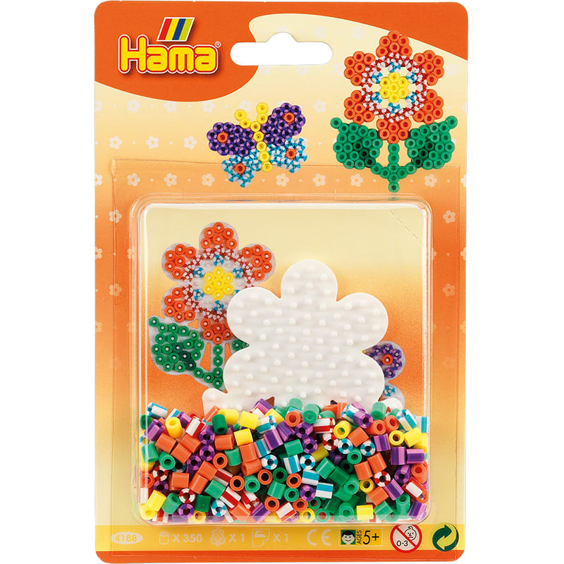 Мозаїка HAMA MIDI Квітка 350 шт (HM-4188) Предмет вивчення логіка