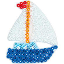 Набор полей для термомозаики HAMA MIDI Автомобиль Парусник Самолет 3 шт (HM-4576)