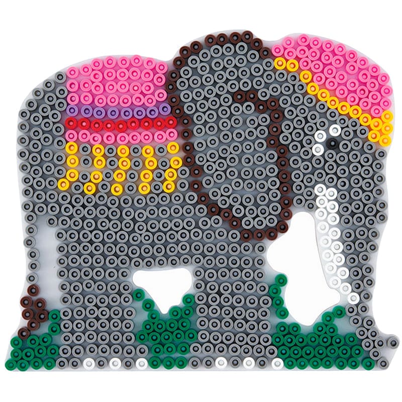 Покупка Набор полей для термомозаики HAMA MIDI Слон Жираф Лев Верблюд 4 шт (HM-4582)