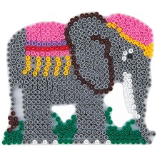 Набор полей для термомозаики HAMA MIDI Слон Жираф Лев Верблюд 4 шт (HM-4582)