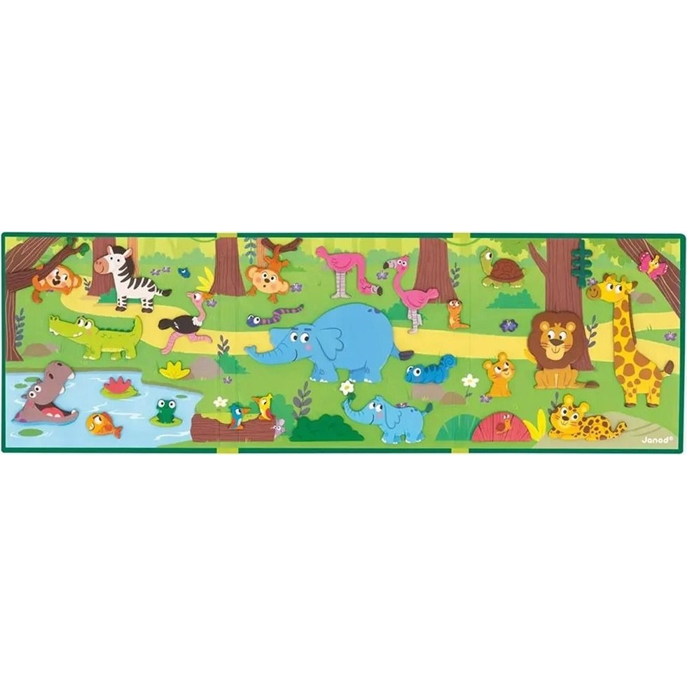 Внешний вид Магнитная книга JANOD Африканские животные (J05456)