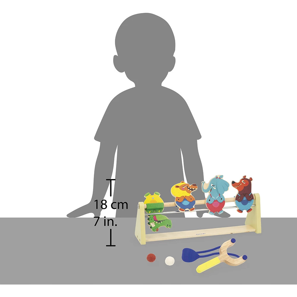 Фото Настольная игра JANOD Сбей их все! (J03372)