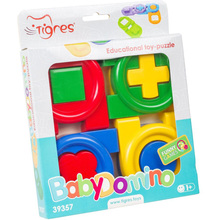 Іграшка-пазл TIGRES Дитяче доміно (39357)