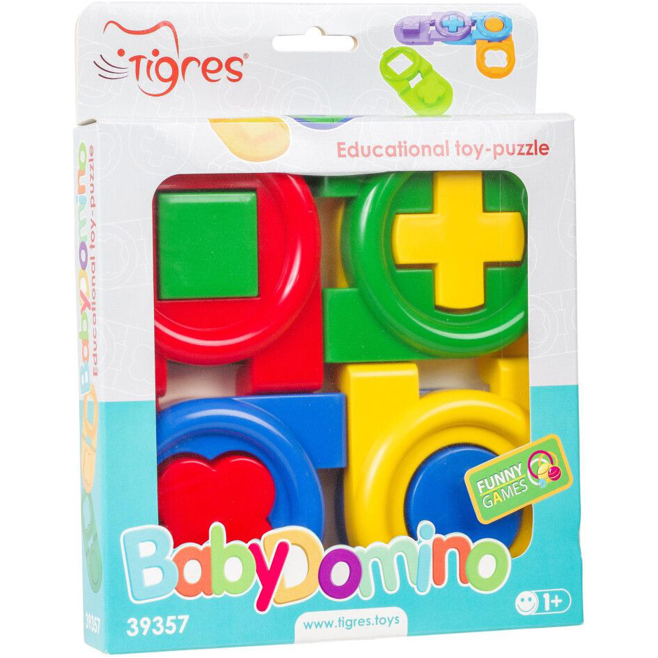 Іграшка-пазл TIGRES Дитяче доміно (39357)