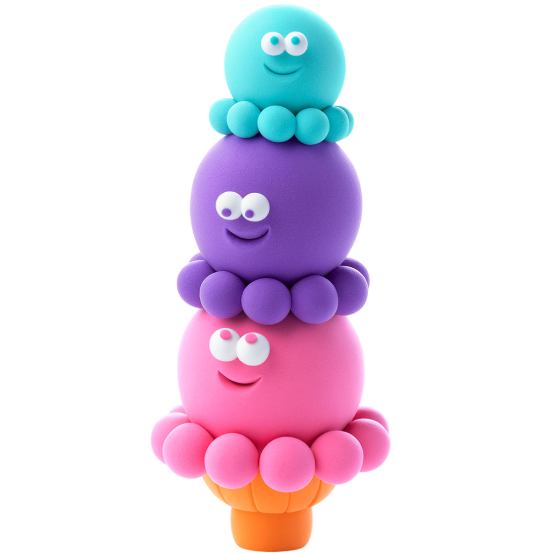 Набір для ліплення ЛІПАКА Класичне морозиво: Шариконавти (30143-UA01) Для кого універсально