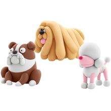 Набір для ліплення ЛІПАКА Собаки-друзі: Комондор Муді, Бульдог Гіпно, Пудель Поппі (60057-UA01)