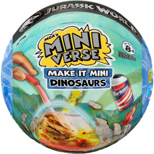 Игровой набор MGA'S MINIVERSE Jurassic World Создай динозавра (522546) Предмет изучения логика 