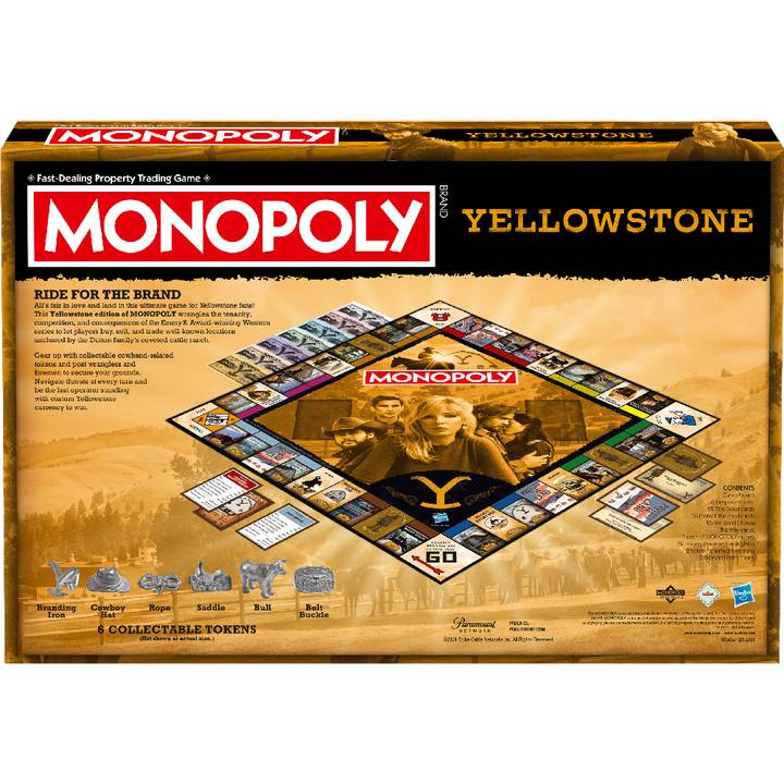 Фото Настільна гра WINNING MOVES YELLOWSTONE Monopoly
