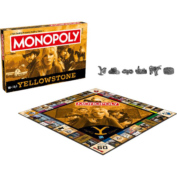 Настільна гра WINNING MOVES YELLOWSTONE Monopoly Для кого універсально