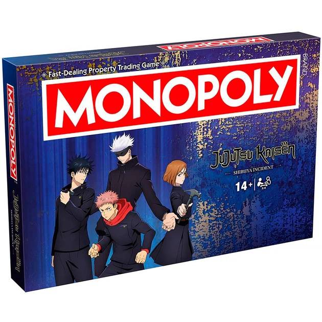 Настільна гра WINNING MOVES JUJUTSU KAISEN Monopoly (WM04688-EN1-6)