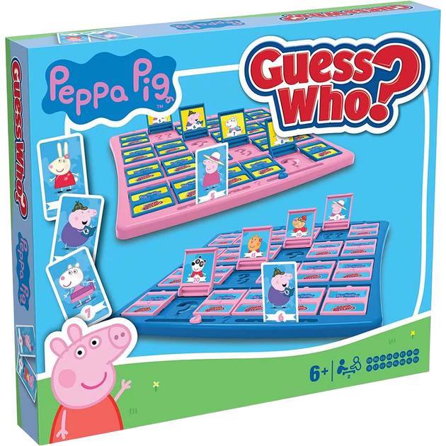 Настільна гра WINNING MOVES PEPPA PIG Guess Who (WM05293-ML1-6)