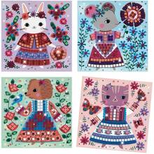 Мозаика DJECO Милые животные (DJ09425)