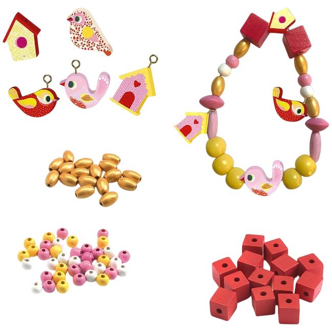 Набор для творчества DJECO Птички (DJ09809) Для кого для девочек