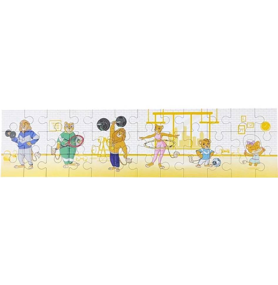 Пазл JOYBAND Спортсмени 36 елементів (PB03) Для кого універсально