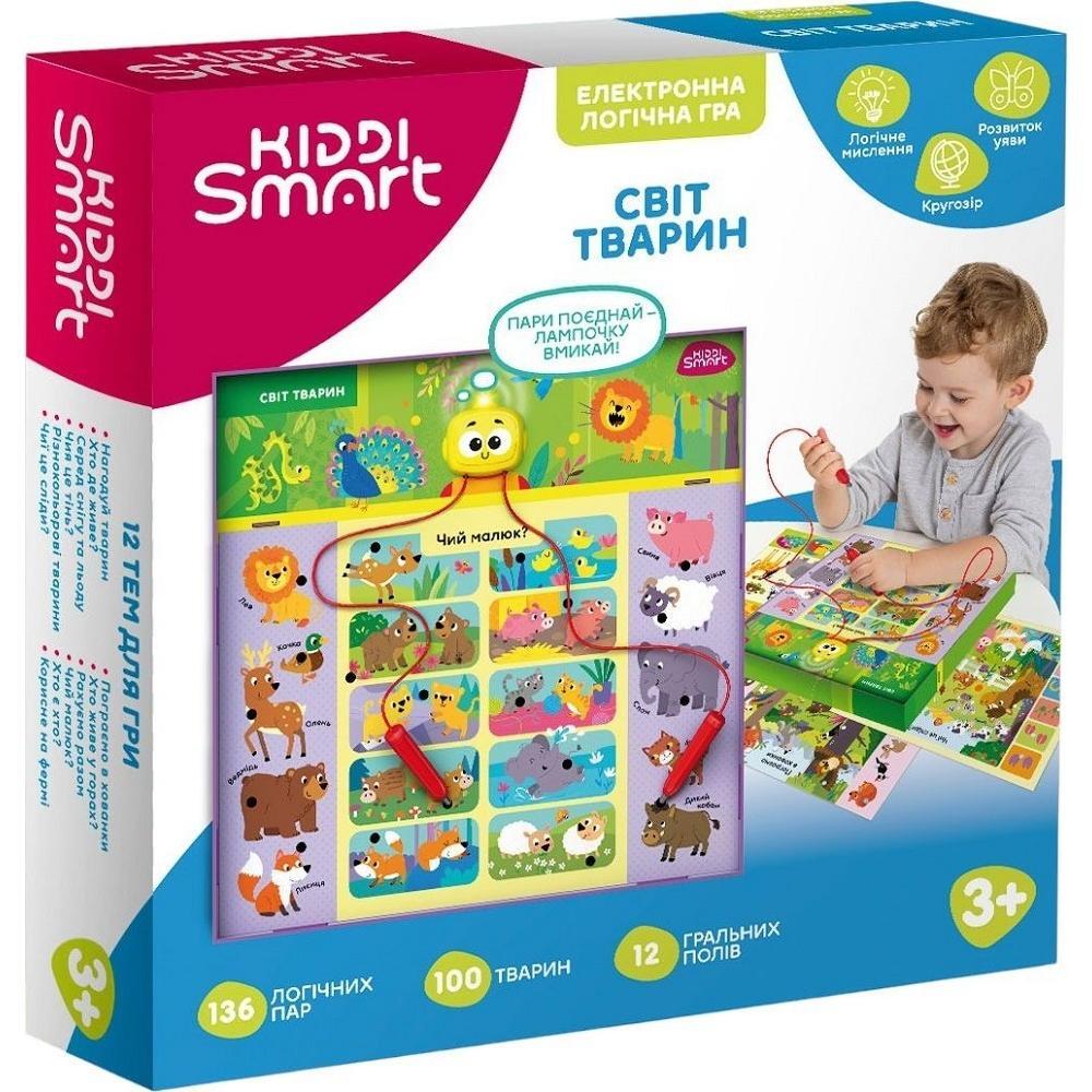 Електронна логічна гра KIDDI SMART Вікторина Світ тварин S2 (157-A-0011-UA)