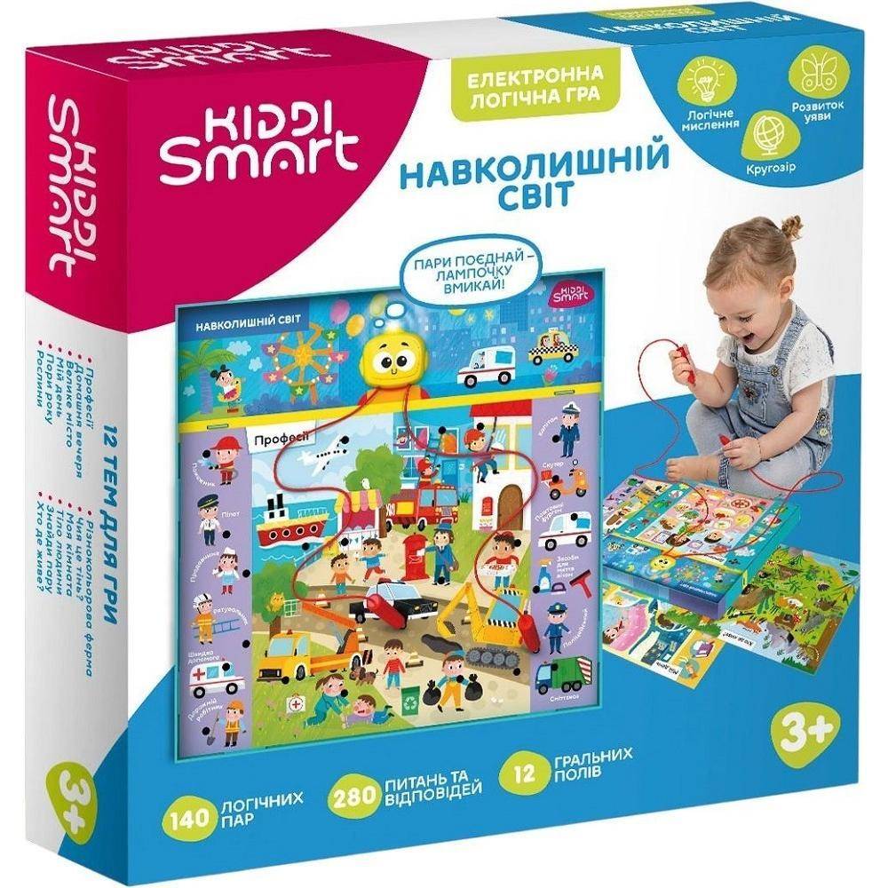 Электронная логическая игра KIDDI SMART Викторина Окружающий мир S2 (157-A-0022-UA)