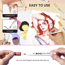 Акриловые маркеры ARRTX 30c Brush Tip Оттенки кожи 30 цветов (LC304318)