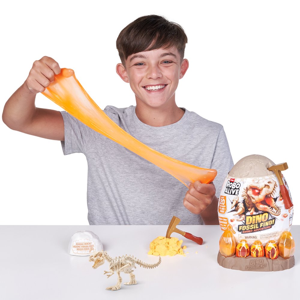Покупка Набір-сюрприз Pets & Robo Alive Бурштинові розкопки динозавра (71153)