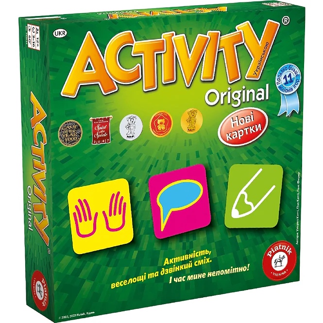Настольная игра PIATNIK Activity Оригинальная на украинском (PT-710544)