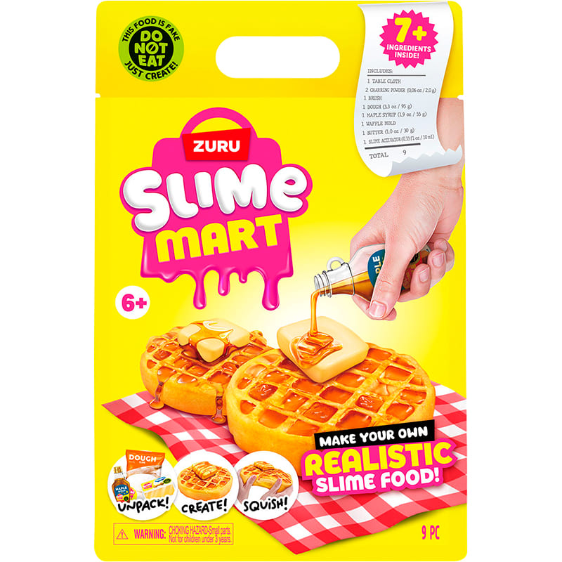 Заказать Игровой набор SLIME MART Shopping Bag Бельгийские вафли (15901D)