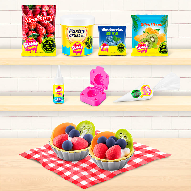 Покупка Игровой набор SLIME MART Shopping Bag Фруктовый тарт (15901E)